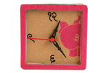 Desk Clock Pink